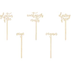 Sweet Table Trä - Miniskyltar