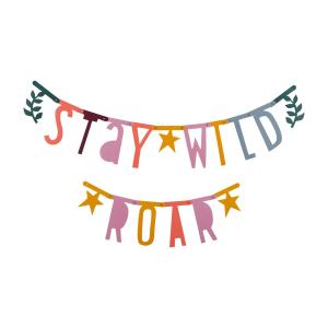 Bokstavsgirlang - Boho Chic