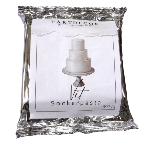 Tårtdecors Sugarpaste - Vit