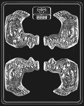 Chokladform - Höna 3D