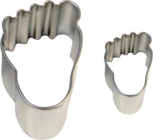 PME Metallutstickare - Babyfötter