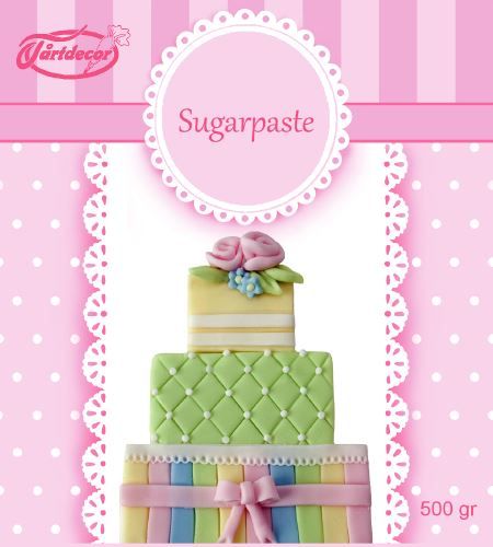 Tårtdecors Sugarpaste 500 gr