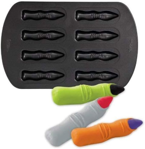 Teflonbakform - Läskiga Fingrar