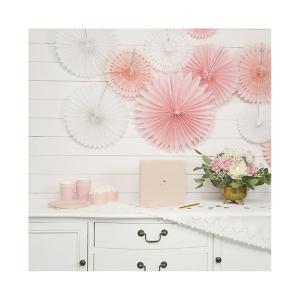 Tissue Fan - Ljusrosa