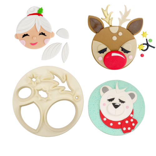 Utstickare - Christmas Caketopper