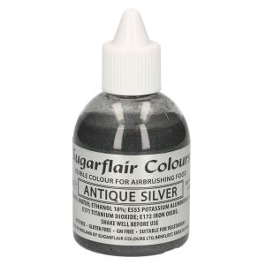 SF Airbrushfärg - Glitter Antique Silver