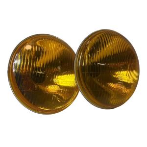 Strålkastarinsats gult glas H4