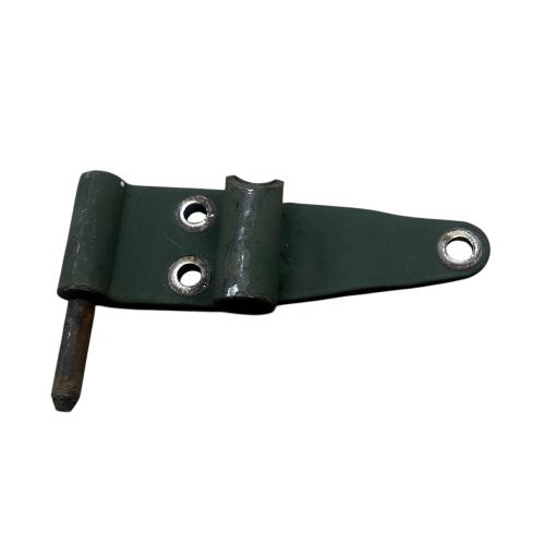 Hinge with mirror anchorage