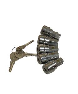 Lock set 5 doors used