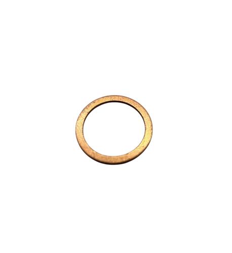 Copper gasket for oil plug gearbox transfer case and axles