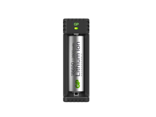 GP Li-ion battery charger 18650, 1 charging channels, L111