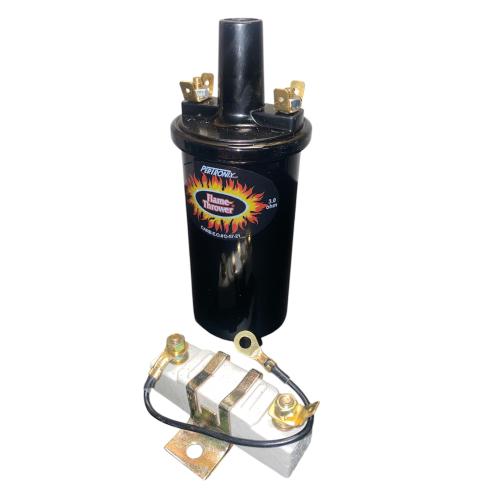 Ignition coil incl resistor 24 V