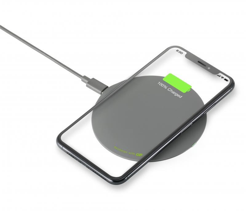 GP Wireless charging plate, QP1A, 15W, Gray