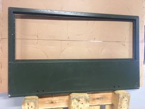 Upper section rear door