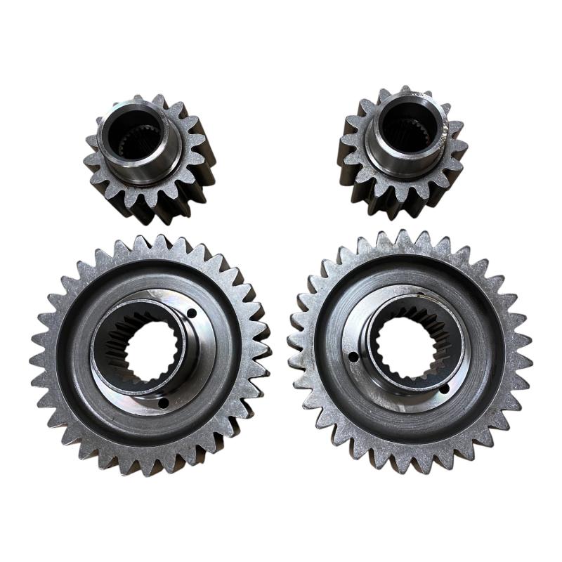 Gear set for portal housing