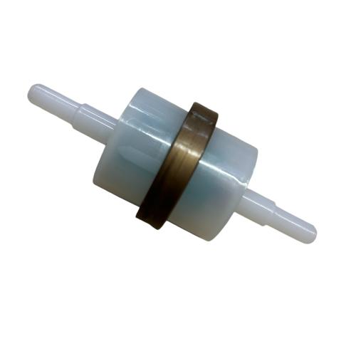 Onlinefilter with check valve