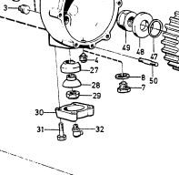 Front axle cover lower