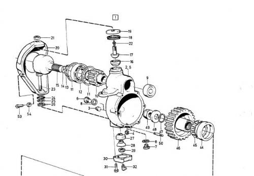 Lagerskål nedre till styrspindel