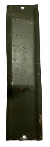 Cover over lock on rear door left side
