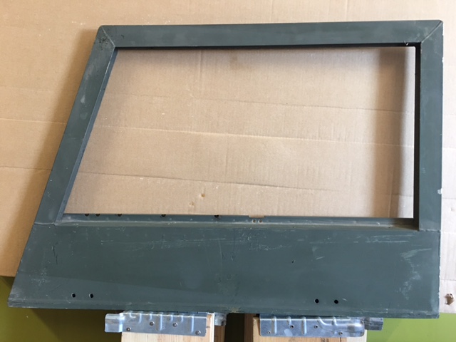 Upper section front door left