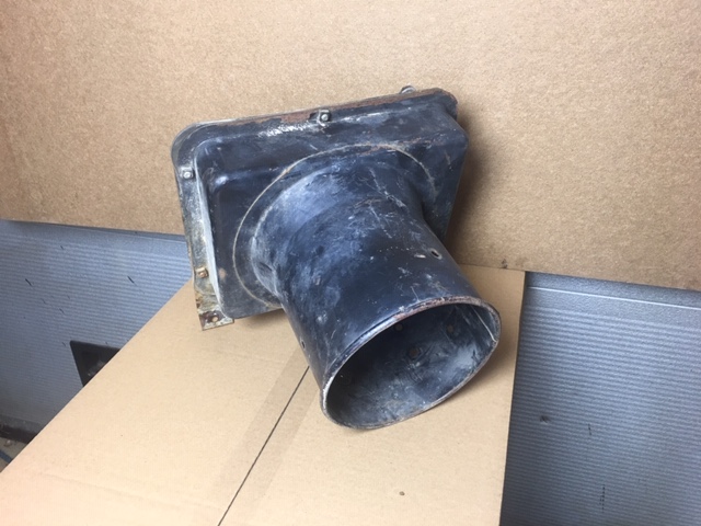 Cover rear cabin heater (Used)