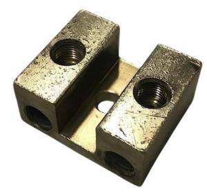 Brake line manifold on front axle Used