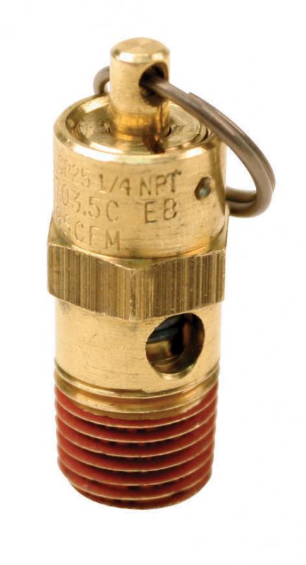 145 PSI Safety valve