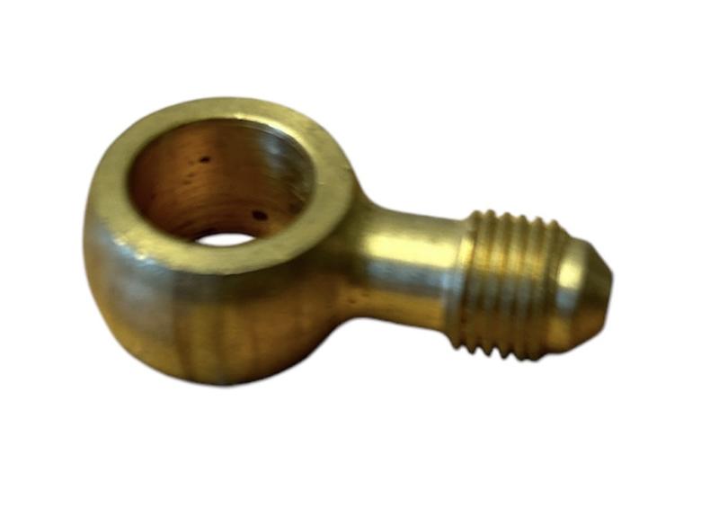 Banjo nipple for brake servo