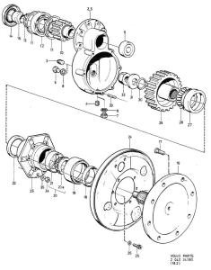 Hjullagersats komplett alla delar