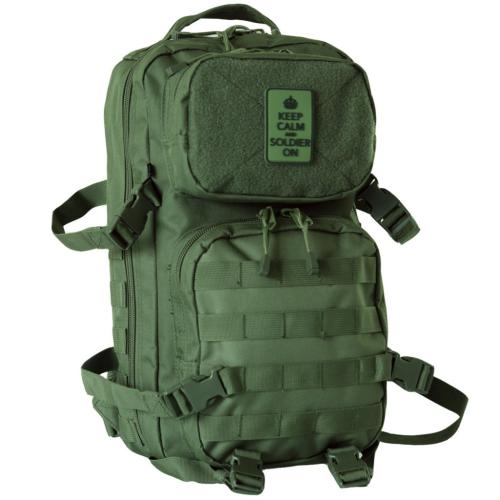 Brandit Cooper Backpack Keep Calm Green