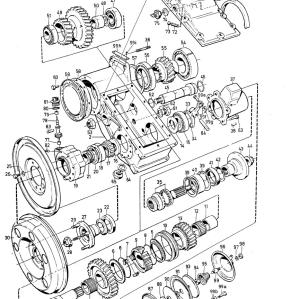 Drev axel till hastighetsmätare NOS