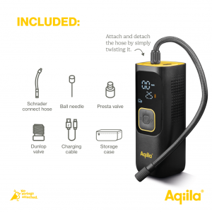 Aqiila  Airbird C7 Luftpump, bärbar kompressor