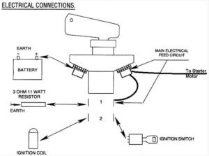 Main switch 6 pin FIA approved