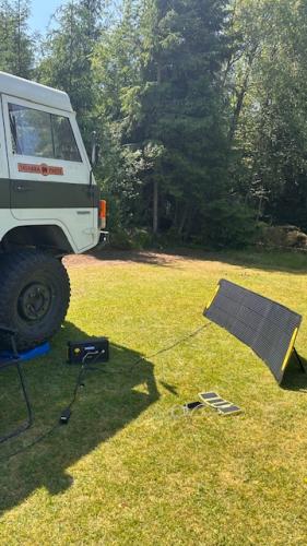 Aqiila solar panel Sunbird P200