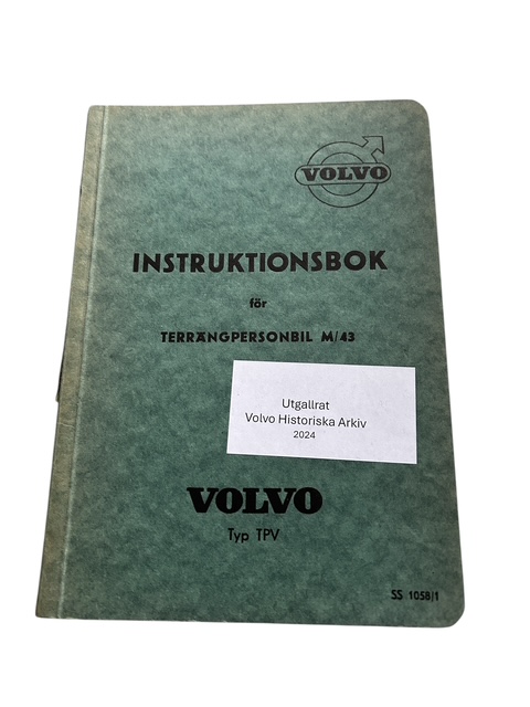 Instruktionsbok M /43
