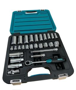 Socket set inch 3/8"