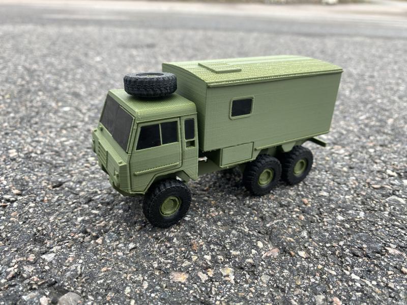 Volvo 6x6 3D miniatyr