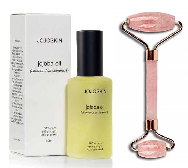 Gua Sha Rose Roller & Jojoskin