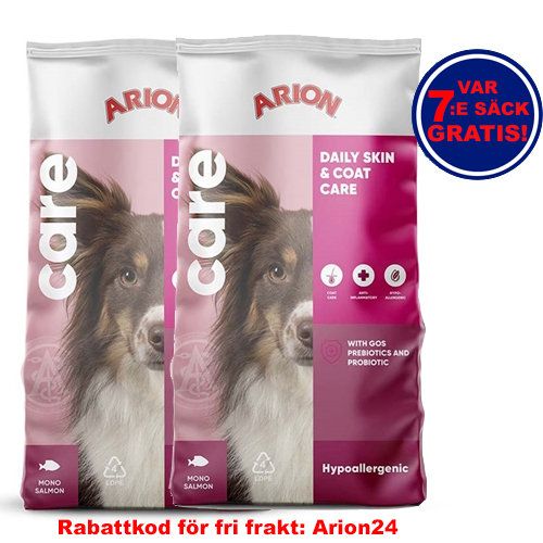 Hypoallergenic Arion Care 12Kg 2-Pack