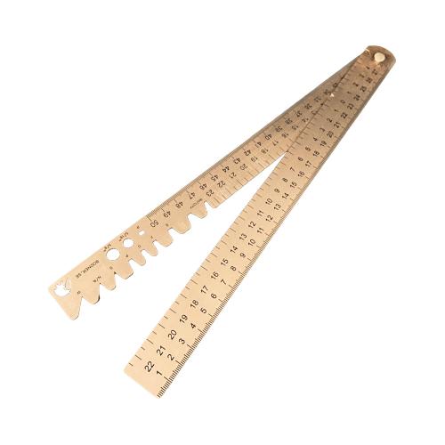 The One Mässingslinjal