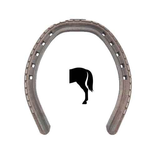 Guldskon Falsad Bak med Tåkappa