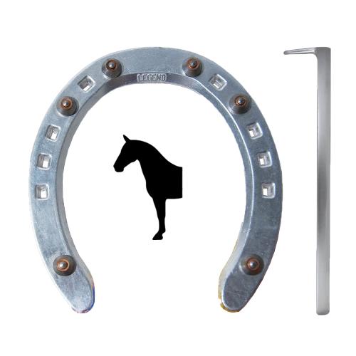 Legend Flat Vinter Aluminium med Brodd Fram med Tåkappa