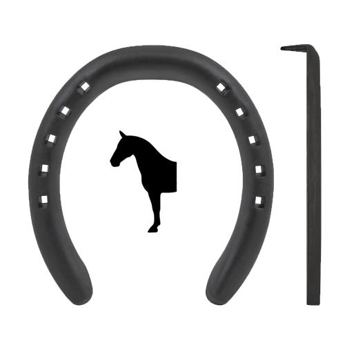 Halvrund Pony Front med Frontoptå