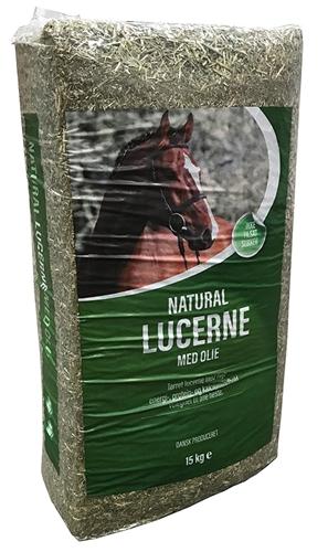 Natural Lucerne med Olie 15 Kg