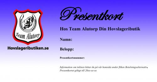 Presentkort