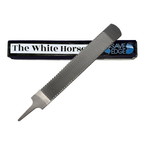 Rasp Save Edge White Horse
