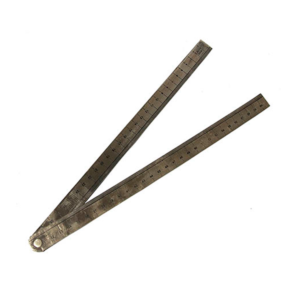 Stållinjal hopfällbar 24"