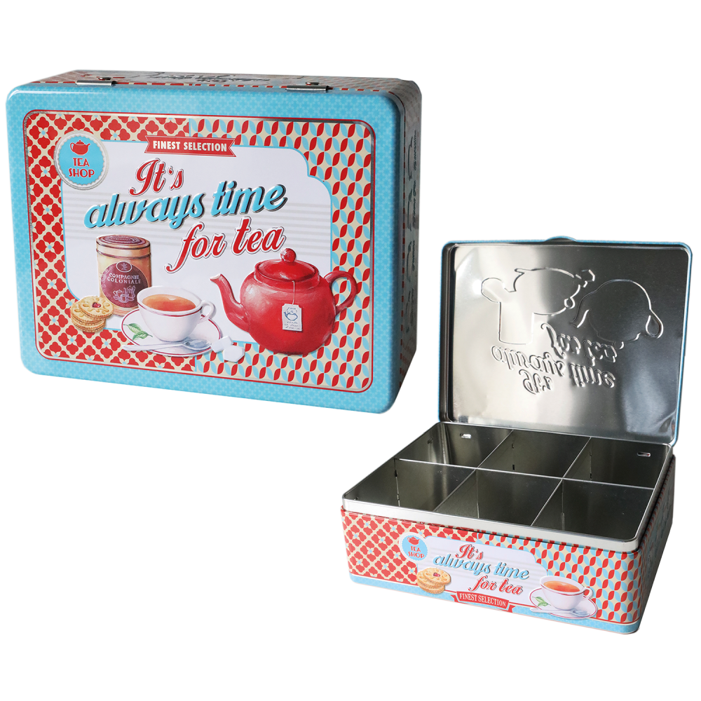 Teabag Tin box