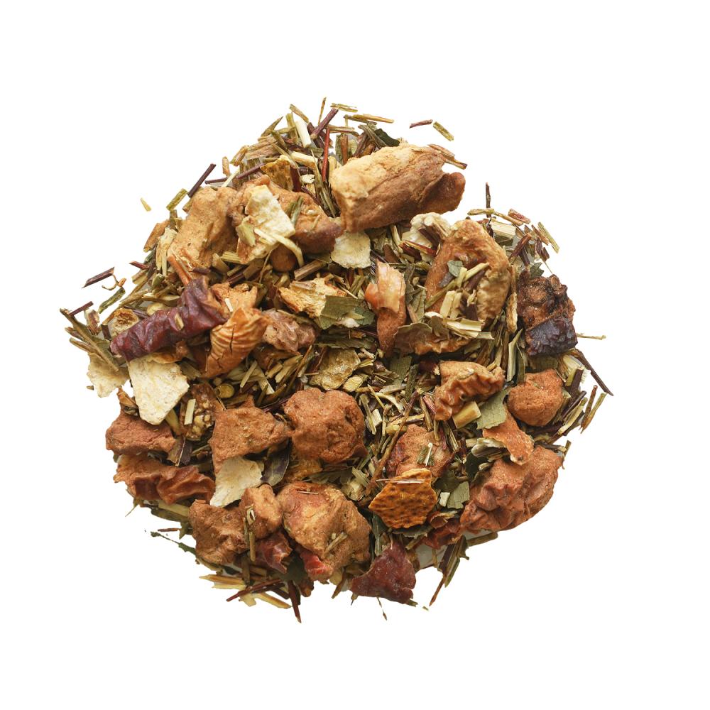 Äpple Yuzu, Grön rooibos