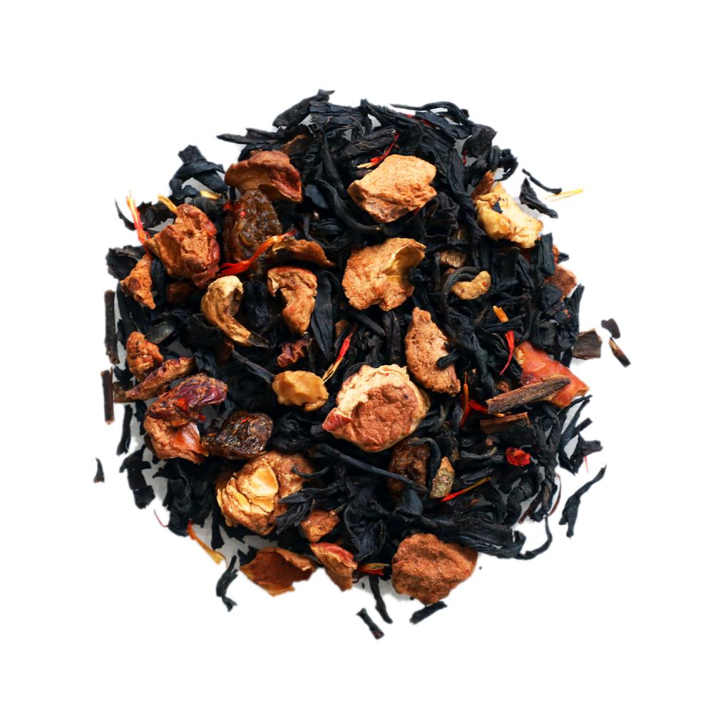 Äpple Knäck, Svart te